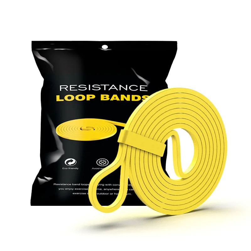 Unisex Fitness Band Pull Up Elastic Rubber Bands Resistance Loop Energy Set Home Gym Workout Expander Strengthen Trainning