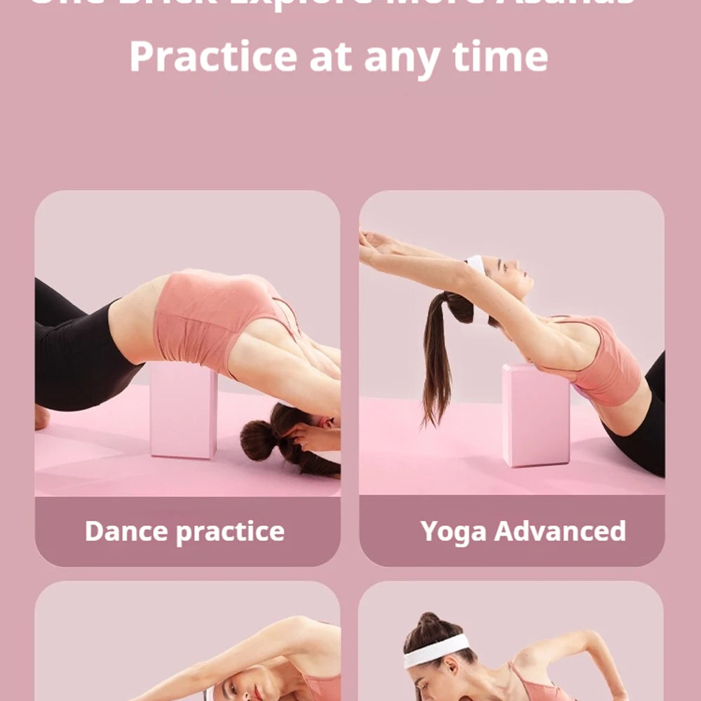 Yoga Bricks Gym Blocks Foam Brick