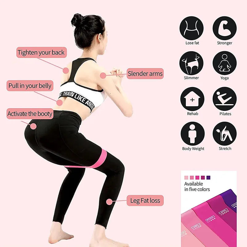 Resistance Band - 5 Different Resistance Levels